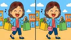 制限時間71秒の注意力テスト：一見同じ2枚の絵から、3つの違いを見つけられますか？